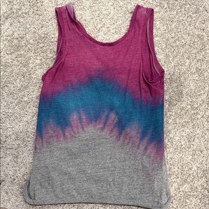 Women's Chaser Tie-Dye Tank Top Size Small